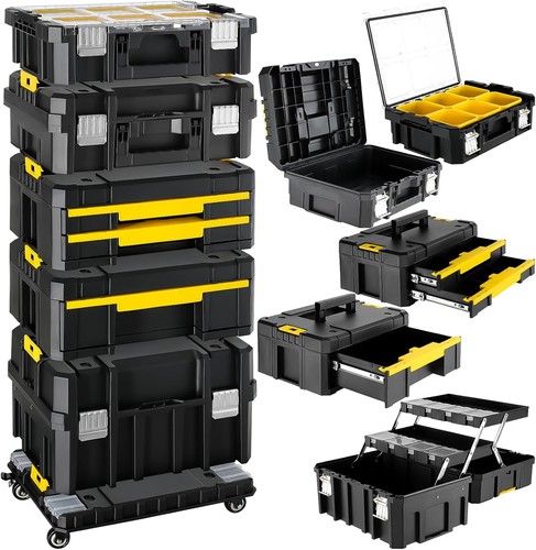 Stackable rolling tool box - stackable,