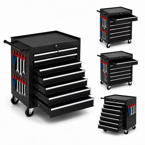 Garvee drawer metal rolling - 7-drawer,