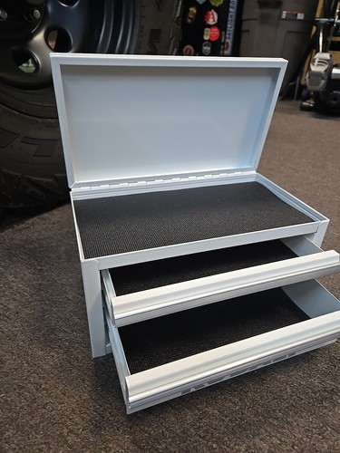 Premium rubberized drawer - rubberized,